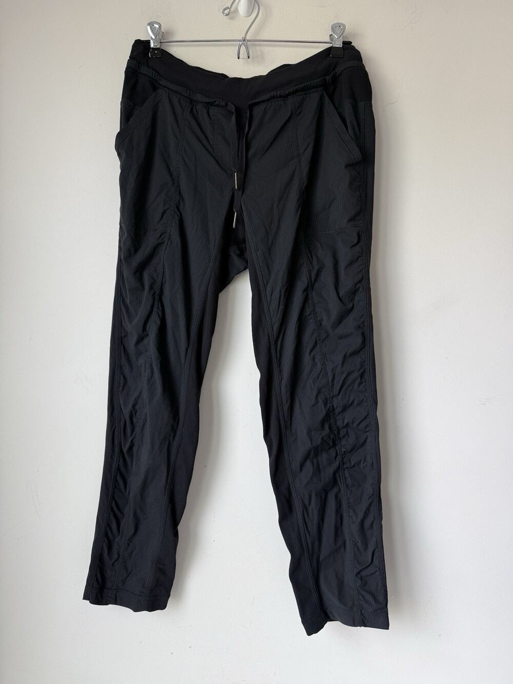 Lululemon Street To Studio Pant Unlined Women's Yoga Dance Run Sz 8 Black 28”